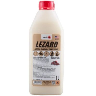 Очиститель и кондиционер кожи Nowax Lezard 1л. Готовый Раствор (NX01131)
