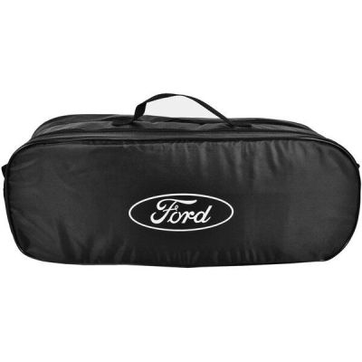 Сумка-органайзер Poputchik в багажник Ford Черная 50х18х18см (03-110-2Д)