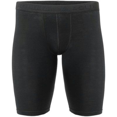 Термотрусы мужские Aclima WarmWool 200 Long Shorts Jet Black S