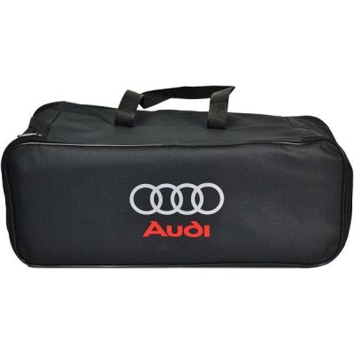 Сумка-органайзер Poputchik в багажник Audi Черная 45.5х18х18.5см (03-114-1Д)