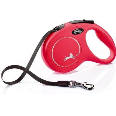 Поводок-рулетка Flexi Classic L до 50 кг 5 м красный