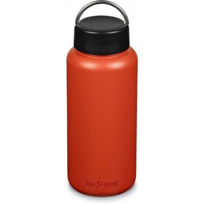 Бутылка для воды Klean Kanteen Wide Loop Cap 1182 мл Tiger Lily