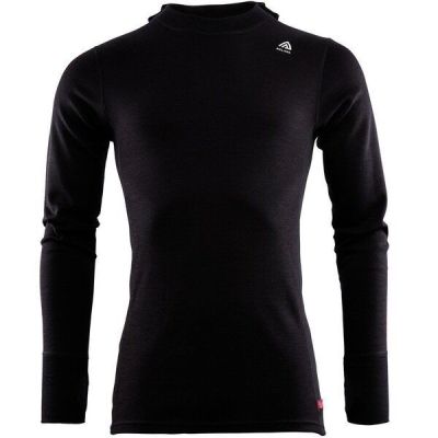 Худи мужское Aclima WarmWool 200 Hood Sweater Men Jet Black XL