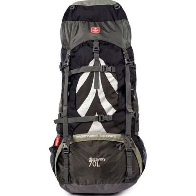Рюкзак туристический Naturehike NH70B070-B, 70 л, черно-серый