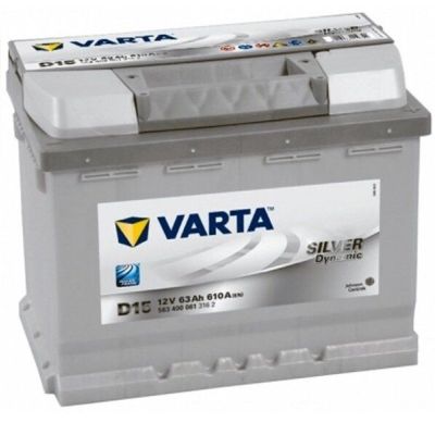 Автомобильный аккумулятор Varta 63Ah-12v SD (D15), R+, EN610 (5237170) (563 400 061)
