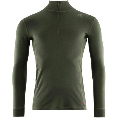 Термокофта мужская Aclima WarmWool 200 Mock Neck Men Olive Night XXL