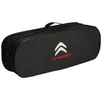 Сумка-органайзер Poputchik в багажник Citroёn Черная 50х18х18см (03-027-2Д)
