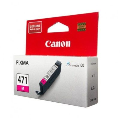 Картридж струйный CANON CLI-471M PIXMA MG5740/MG6840 Magenta (0402C001)