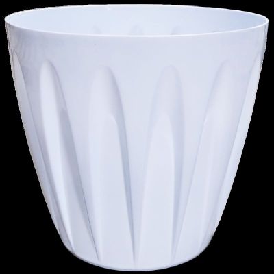 Горщик Serinova Daisy 46 л, білий (00-00011458)