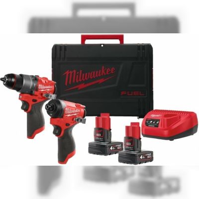 Набір акумуляторних інструментів Milwaukee M12 FPP2A2-402X (4933480587)