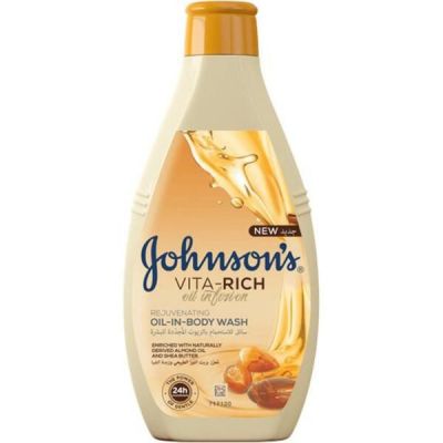 Гель для душа Johnson's Vita-Rich C маслами миндаля и ши 250мл