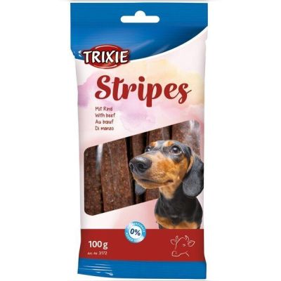 Лакомство для собак Trixie Stripes Light с говядиной 100гр (10шт)