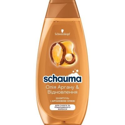 Шампунь Schauma Масло Аргана&Восстановление для сухих и поврежденных волос 400мл