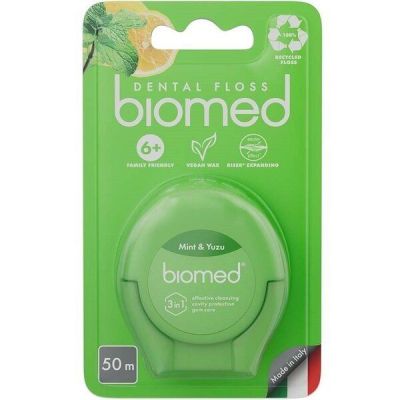 Зубная нить Biomed Мята и юдзу 50м