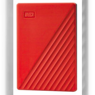 Жесткий диск WD 2.5" USB 3.2 Gen 1 2TB My Passport Red (WDBYVG0020BRD-WESN)