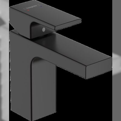 Змішувач для умивальника Hansgrohe Vernis Shape 100 чорний матовий (71561670)
