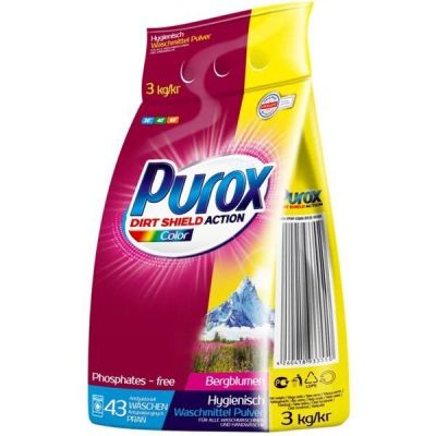 Стиральный порошок Purox Color 3кг