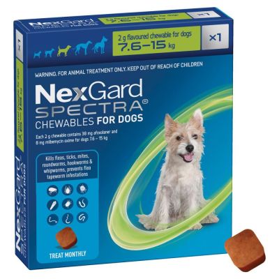Таблетка Boehringer Ingelheim NexGard Spectra M від 7,6 до 15 кг, 1 таблетка