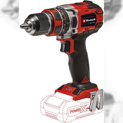 Шуруповерт акумуляторний ударний безщітковий Einhell TE-CD 18/50 Li-i BL - Solo (4513942) без АКБ та ЗП