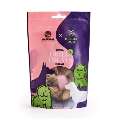 Ласощі для собак Natural Бублик зі шкіри тріски 1 шт
