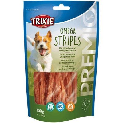 Лакомство для собак Trixie PREMIO Omega Stripes курица 100гр