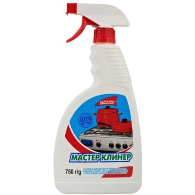 San Clean мастер клинер для плит 750г распылитель