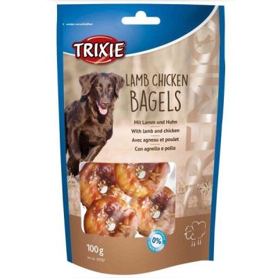 Лакомство для собак Trixie PREMIO Lamb Chicken Bagles кольца ягненок/курица 100гр