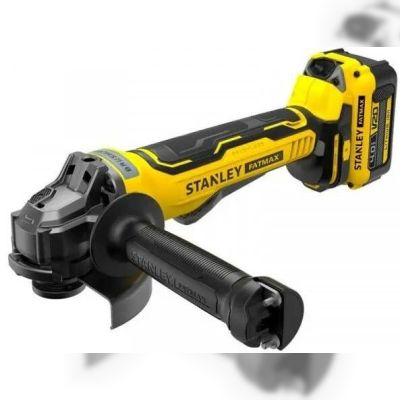Шліфмашина акумуляторна кутова STANLEY FATMAX SFMCG700M2K