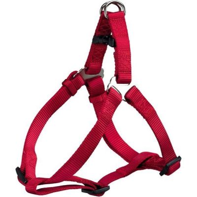 Шлея-петля Trixie Premium M 50-65 см 20 мм Красная
