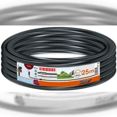 Трубка краплинного поливу Claber 16 мм, 1/2 Dripper 25 м (82056)