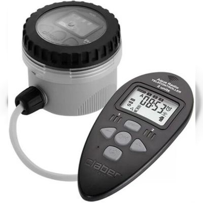Таймер подачі води Claber радіокерований 4 канальний Aqua Radio Rf (81995)