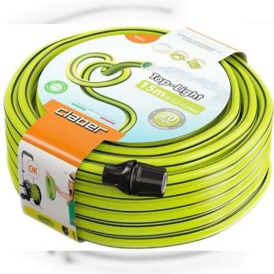 Шланг поливальний Claber 1/2 "Top Light 15 м, з коннекторами 2 шт. (82511)