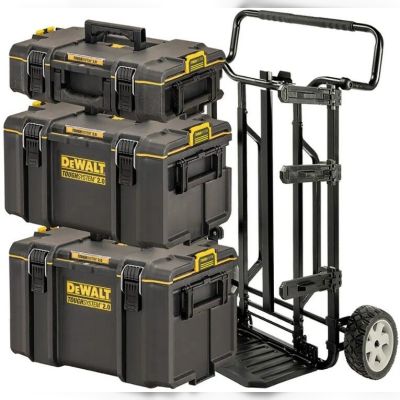 Комплект ящиків DeWALT DWST83401-1 TOUGHSYSTEM 2.0, 3 ящика на візку