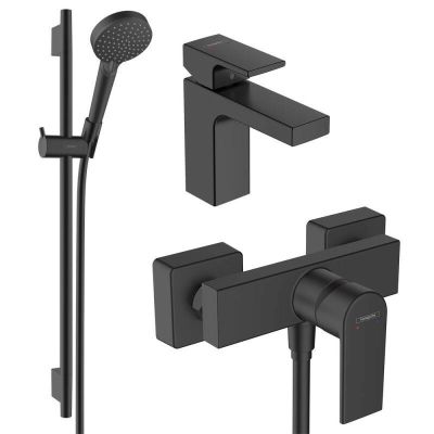 Набір змішувачів для душу Hansgrohe Vernis Shape (71561670+71650670+26423670) (71561333)