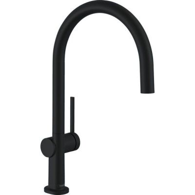 Смеситель Hansgrohe Talis M54 для кухонной мойки, 220мм, 1-струйный, поворотный, черный матовый (72804670)