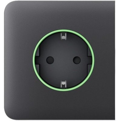 Боковая панель для встроенной розетки Ajax SideCover for Outlet smart, Jeweler, беспроводная, graphite (000038790)