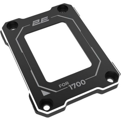 Контактная рамка для процессора Gaming Air Cool SCPB-LGA1700, Aluminum, Black(2E-SCPB-LGA1700)