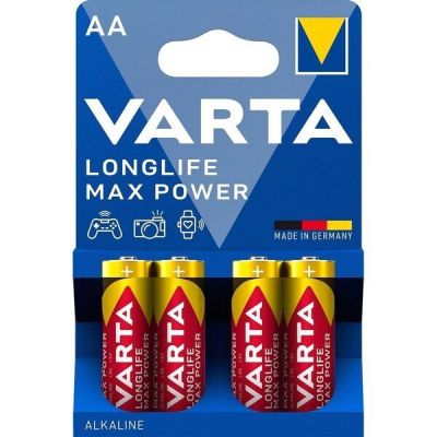 Батарейка VARTA LONGLIFE MAX Power AA BLI 4 (04706101404)