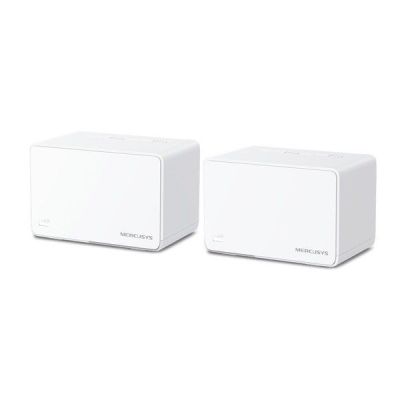 Маршрутизатор MERCUSYS HALO H80X 2PK AX3000 3xGE LAN/WAN MESH (HALO-H80X-2-PACK)