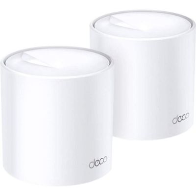 Маршрутизатор TP-LINK DECO X20 2PK AX1800 1xGE LAN 1xGE WAN MU-MIMO OFDMA MESH (DECO-X20-2-PACK)