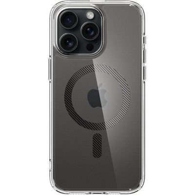 Чехол Spigen для Apple iPhone 15 Pro Ultra Hybrid MagFit, Carbon Fiber (ACS06717)