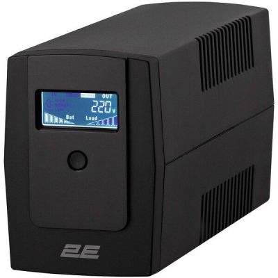 ИБП 2E DD850, 850va/480w, lcd, usb, 2xschuko (2E-DD850)