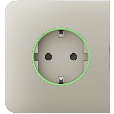 Боковая панель для встроенной розетки Ajax SideCover for Outlet, Jeweler, беспроводная, ivory (000038795)