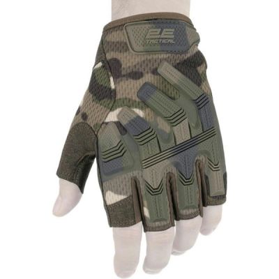 Перчатки тактические 2E, безпалые M, камуфляж (2E-TACTGLOSUM-M-MC)