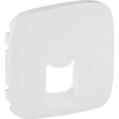 Лицевая панель розетки Legrand RJ11/RJ45 white