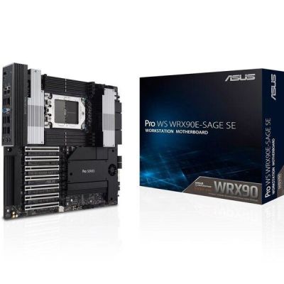 Материнcкая плата ASUS PRO WS WRX90E-SAGE SE sTR5 WRX90 8xDDR5 M.2 EEB (90MB1FW0-M0EAY0)