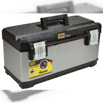 Ящик Stanley FatMax 590х293х222 мм, проф., Металлопластмассовий сірий (FMST1-75769)
