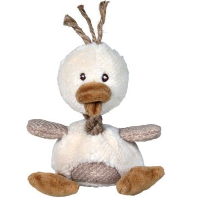Игрушка для собак Trixie "Утка" плюшевая" 15см