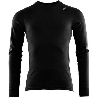 Термокофта мужская Aclima WarmWool 200 Crew Neck Men Jet Black L