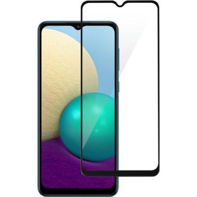 Защитное стекло 2E для Samsung Galaxy A02 (A022) 2.5D FCFG Black border (2E-G-A02-SMFCFG-BB)